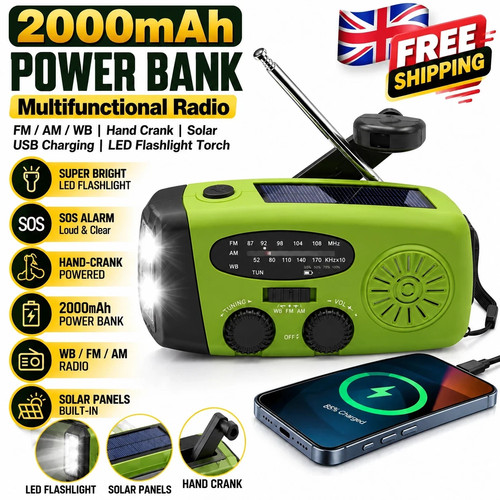 2000mah wind solar - 2000mah,