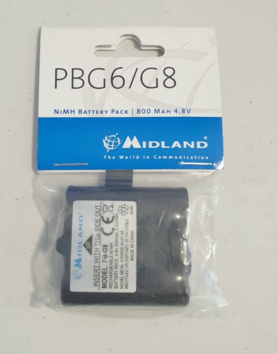 Midland pbg6 mh battery - pbg6/g8,