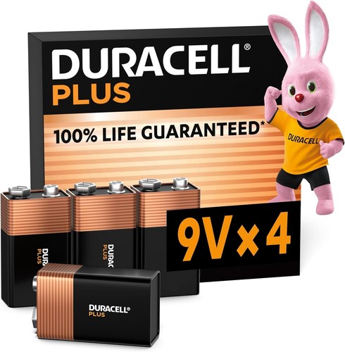 Duracell plus alkaline - 9v,